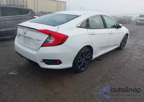 2020 Honda Civic Sport z USA, uszkodzony, nr VIN 2HGFC2F81LH508490
